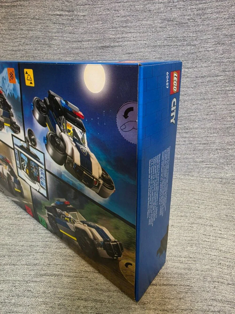Lego City Custom Police Car Garage 60457